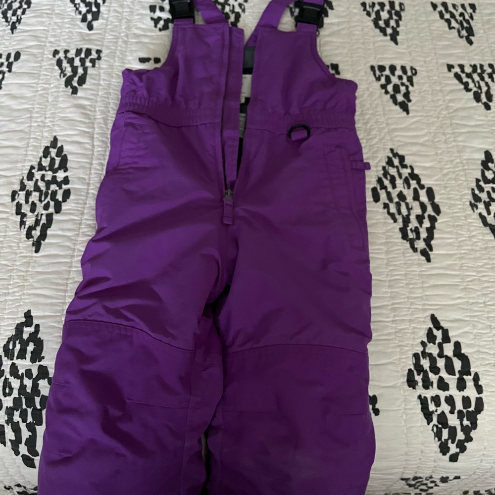 Girls Bib Snow Pants